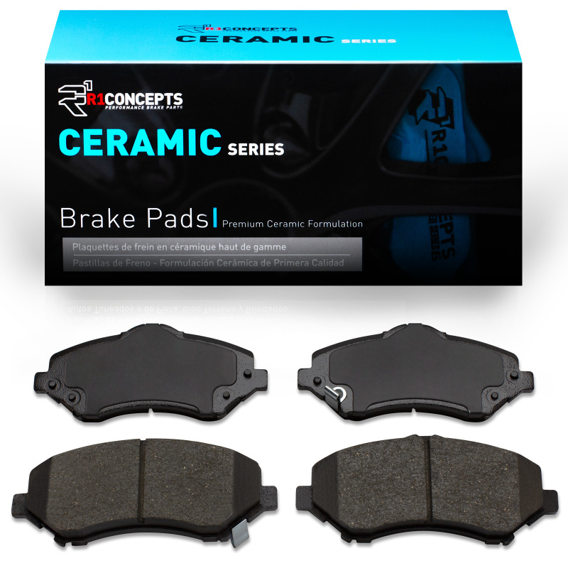 Chrysler Town & Country Brake Pads - Front - R1 Concepts - R1 Ceramic - `07-`18